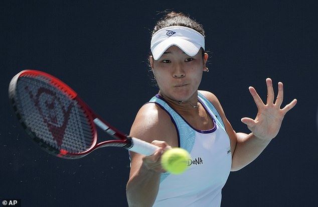 Raducanu beat Japanese wildcard Sayaka Ishi in straight sets to claim her first Miami Open win