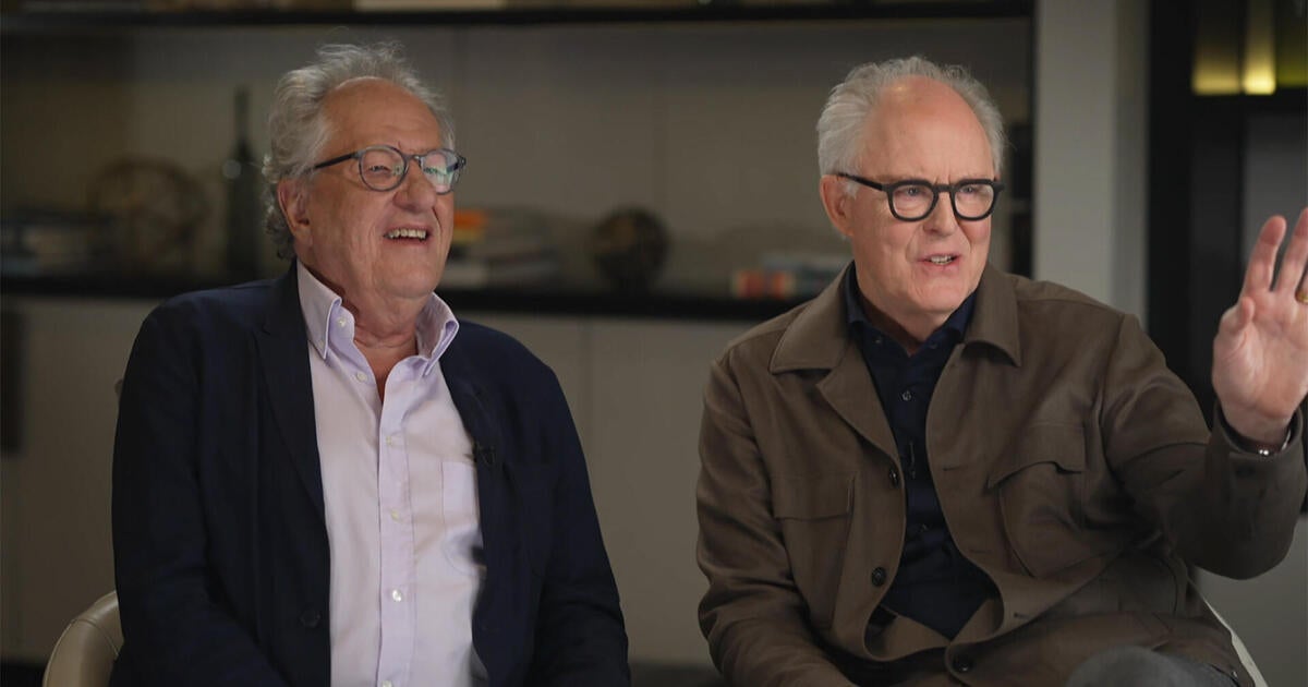 Extended interview: Geoffrey Rush and John Lithgow