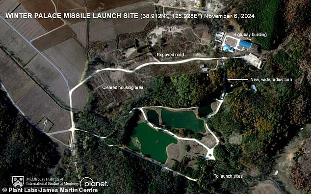 Kim Jong-Un has disguised his newest missile launch site as a private golf course, according to experts