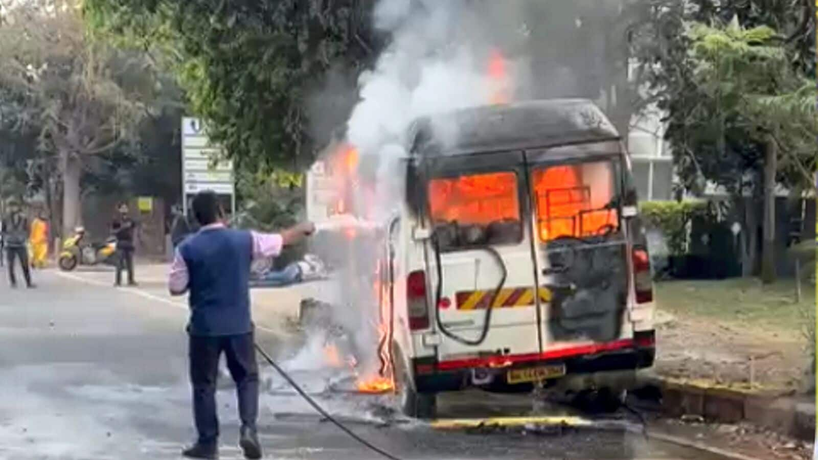 Shocking revelation in Pune van tragedy: Driver set fire over salary cut, killing 4 in act of revenge