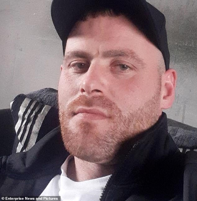 Mark Ross (pictured), 32, has been found guilty at Leeds Crown Court of murdering Amazon delivery driver Claudiu Carol-Kondor