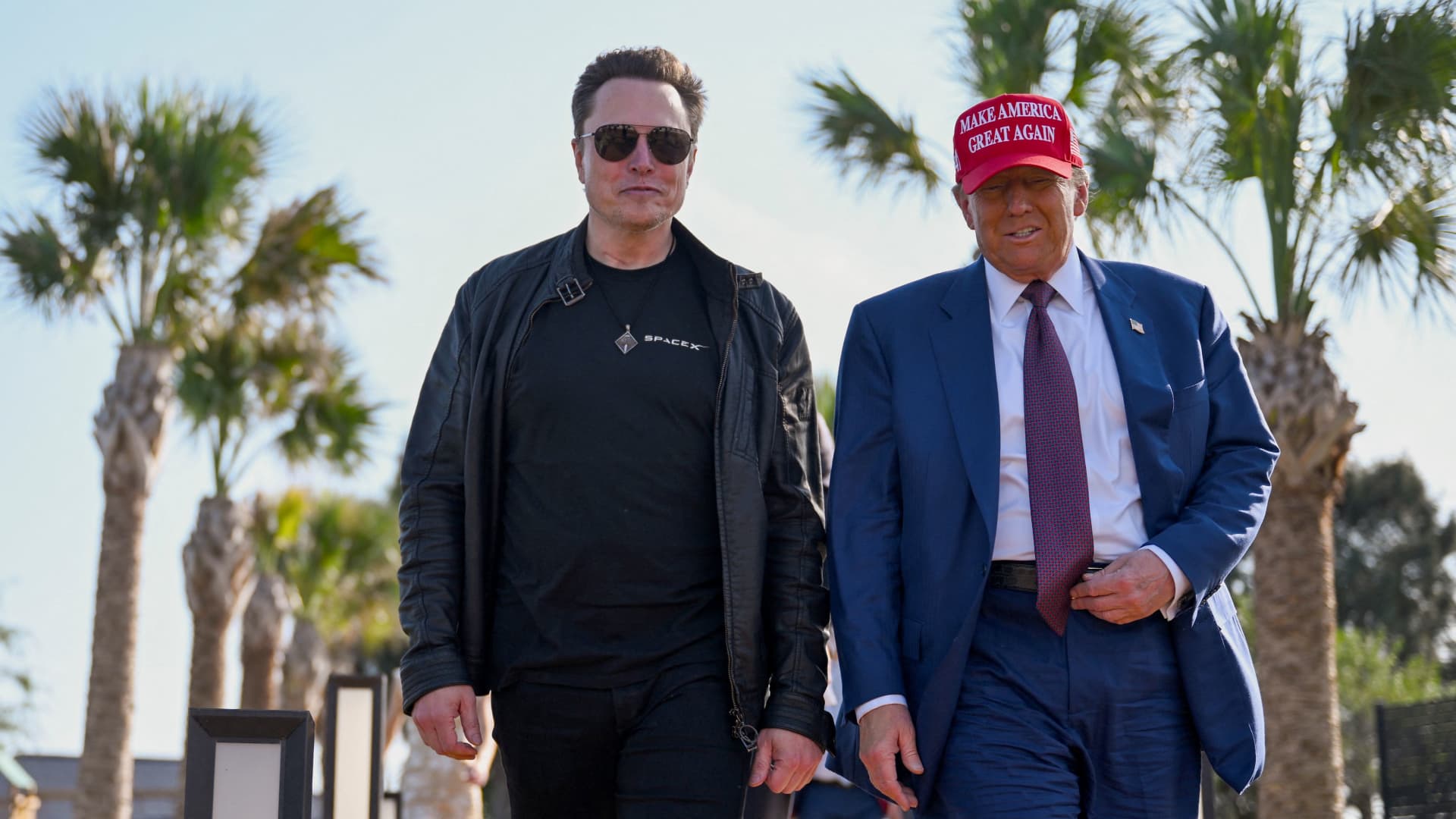 Trump calls Tesla boycott 'illegal' and says he's buying one to support Elon Musk