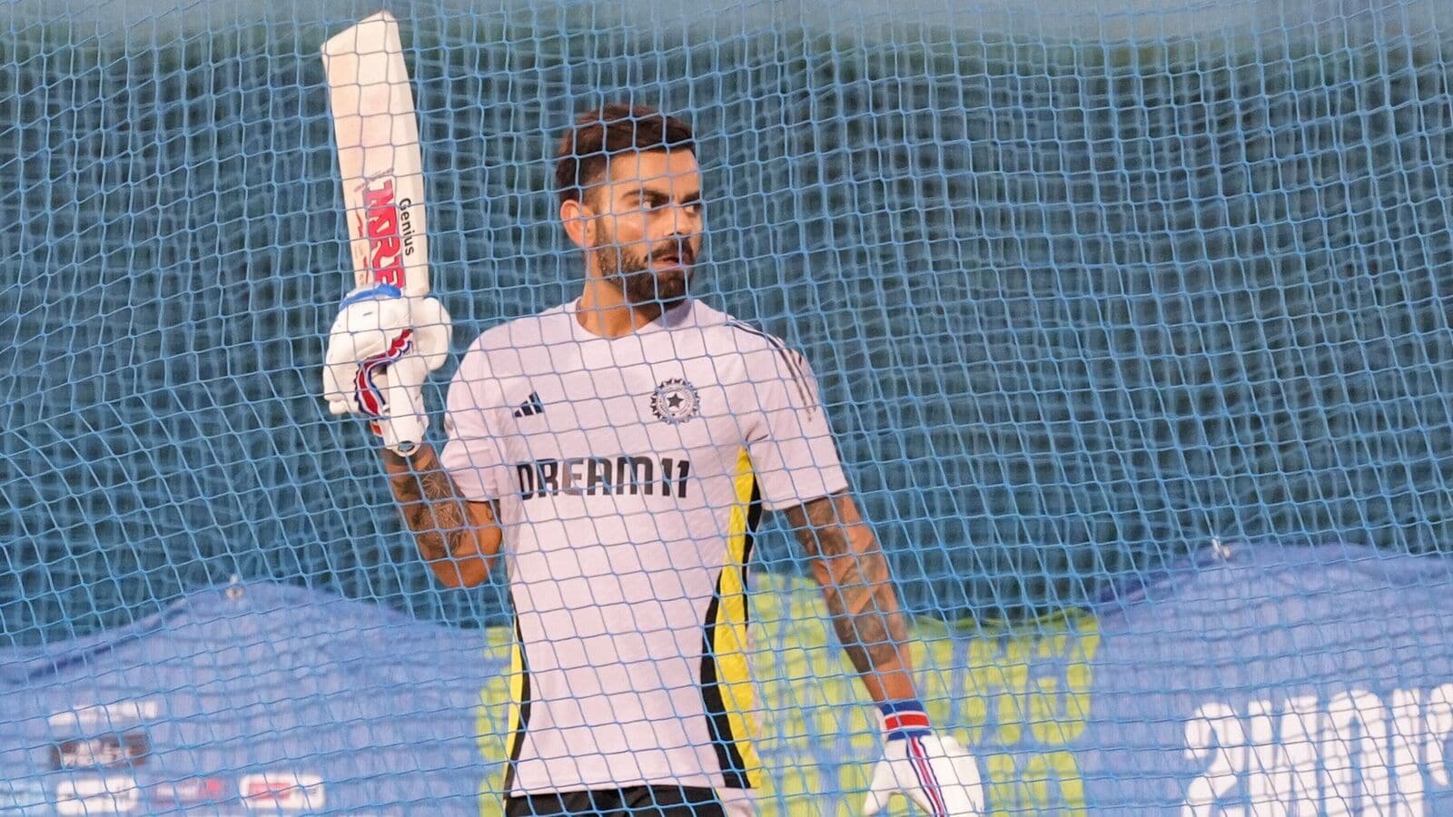 Virat Kohli during one of India's training session.