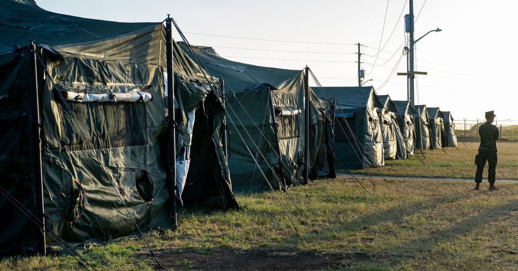 What We Know About the Month-Old Migrant Mission at Guantánamo Bay