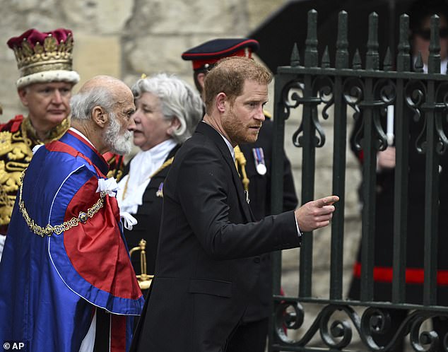 Minutes after the ceremony ended, the Duke headed to Heathrow to fly back to California
