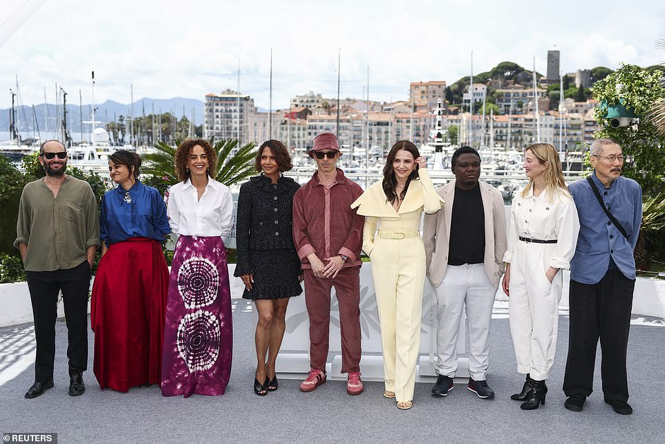 The A-listers were seen posing for snaps with jury members Carlos Reygadas, Payal Kapadia, Leila Slimani, Jeremy Strong, Dieudo Hamadi, Alba Rohrwacher and Hong Sang-soo