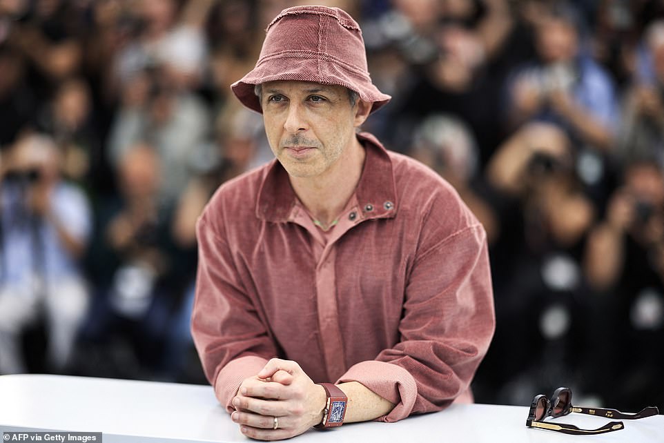 Succession actor Jeremy was seen sporting a £225,000 watch and a bucket hat as he attended the Palme D'Or