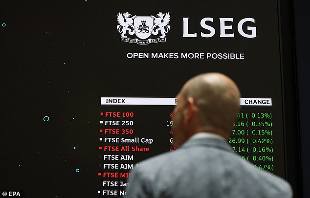 Mears is a publicly traded company on the London Stock Exchange (pictured) - and reported £46.9million of profit in 2023