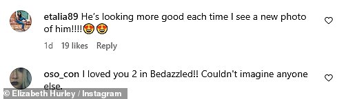 Taking to the comments, fans voiced their excitement over the reunion and heaped praise on how handsome Brendan looked