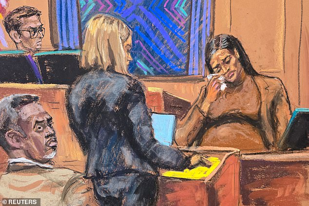 Cassie, who is about to give birth, cried on the stand last week as she testified about the abuse she allegedly endured during her 10-year relationship with Combs. She also identified male escorts who were allegedly paid by Combs, including Vin Armani