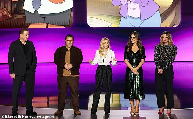 Brendan made another dapper appearance in the same debonair outfit the day earlier, as he attended the 2025 Upfronts in New York (pictured)