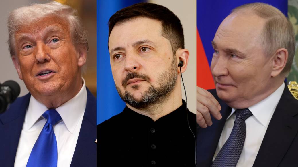 Click to play video: 'Zelenskyy left in the dust as Putin, Trump skip out on peace talks in Turkey'