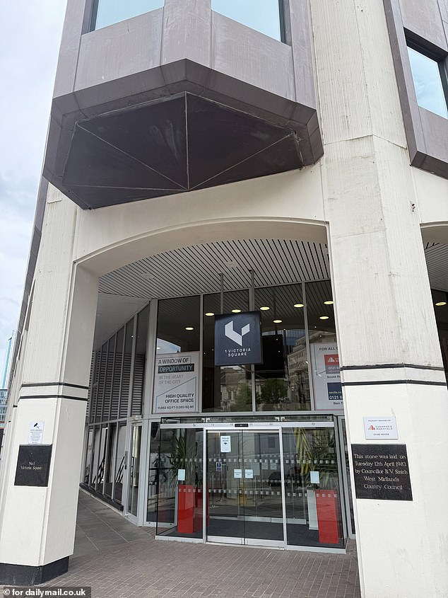 Mrs Jayaprakash's office where she had been hired in 2012 as an accounts manager before becoming office manager and then a personal assistant to the director