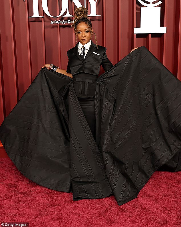 Purpose star Kara Young's dramatic black ensemble earned her a spot on the worst dressed list