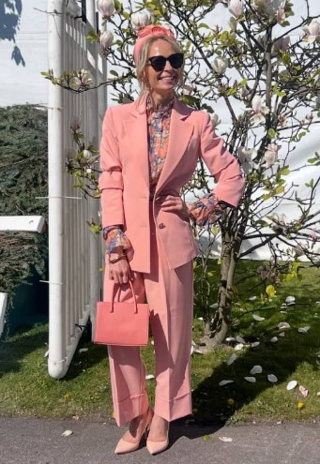 Rachel frequently uses social media to show off her array of glitzy outfits at leading high society events of 'the social season'