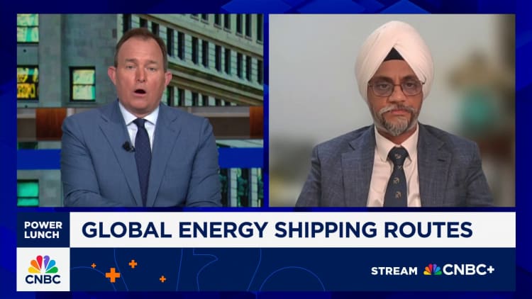 Anoop Singh: Energy shipping costs are increasing due to perceived risk