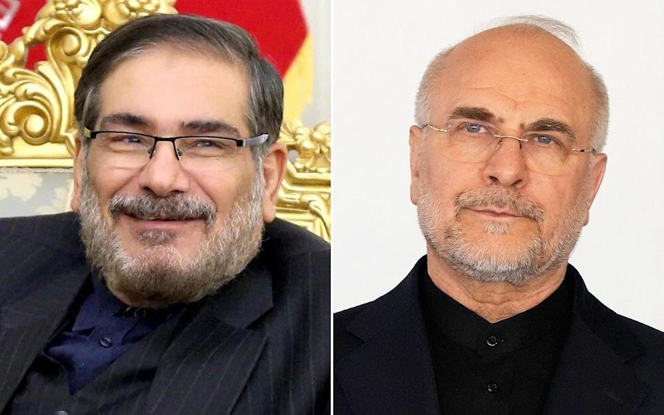 Ali Shamkhani and Mohammad Bagher Ghalibaf could potentially replace Al Khamenei – but might have to upend the constitution to do so