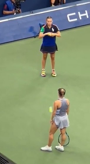 Putintseva was involved in a spat during the US Open last year after ignoring a ball girl's attempts to throw the balls towards her