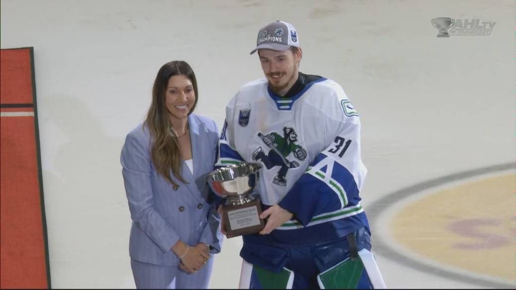 Click to play video: 'Historic night as Abbotsford Canucks win Calder Cup'