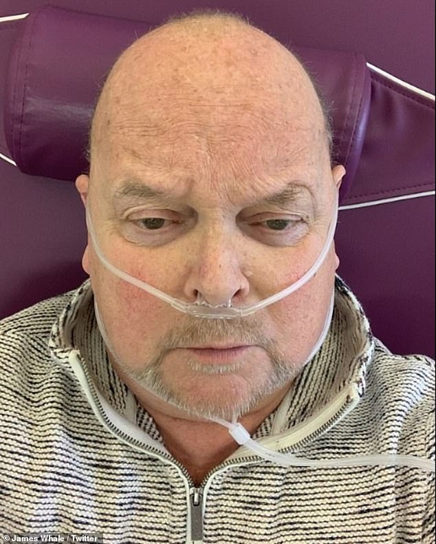 The broadcaster is battling stage four kidney cancer that has spread to his spine, brain and lungs, and said he will be 'exceptionally lucky to make it to Christmas (pictured 2023)