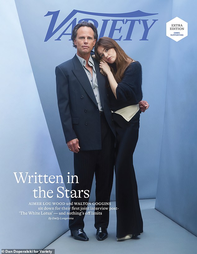 The juicy tidbit came during a bizarre interview in which they finally addressed the feud rumors between them, for Variety's Actors On Actors