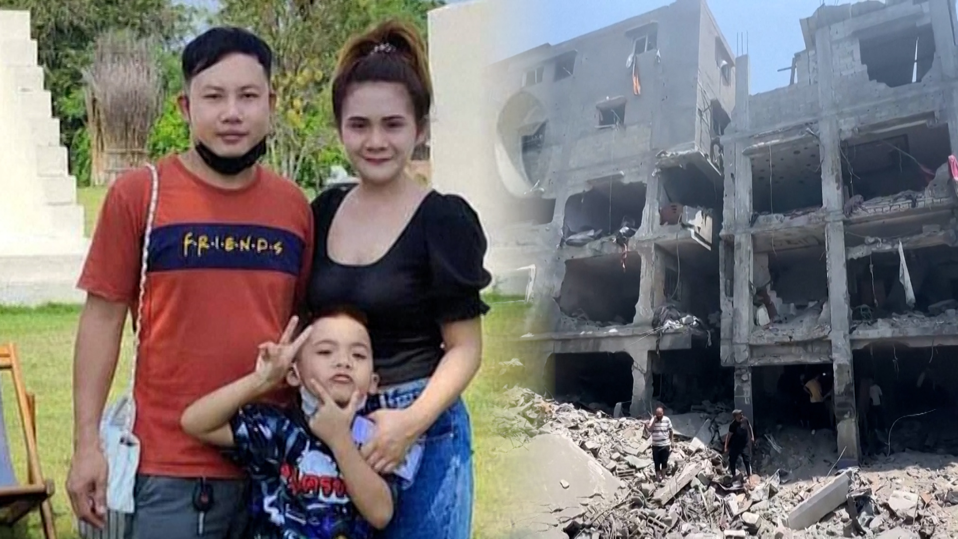 Click to play video: 'Israel retrieves body of Thai hostage as 95 people reported killed in Gaza'