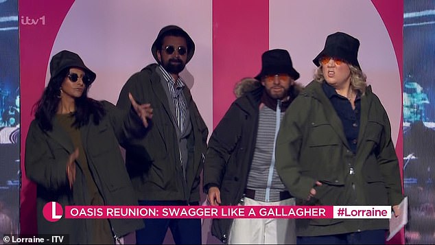Meanwhile Ranvir Singh who was guest hosting Lorraine and also donned Oasis' iconic outfits, said she was found it difficult to believe that the much anticipated shows would go ahead