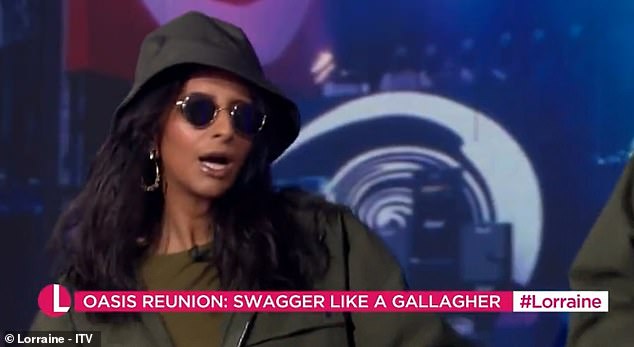 Telling viewers: 'I'm still not convinced it's going to happen, until you see them on stage. i'll believe it when i see it!'
