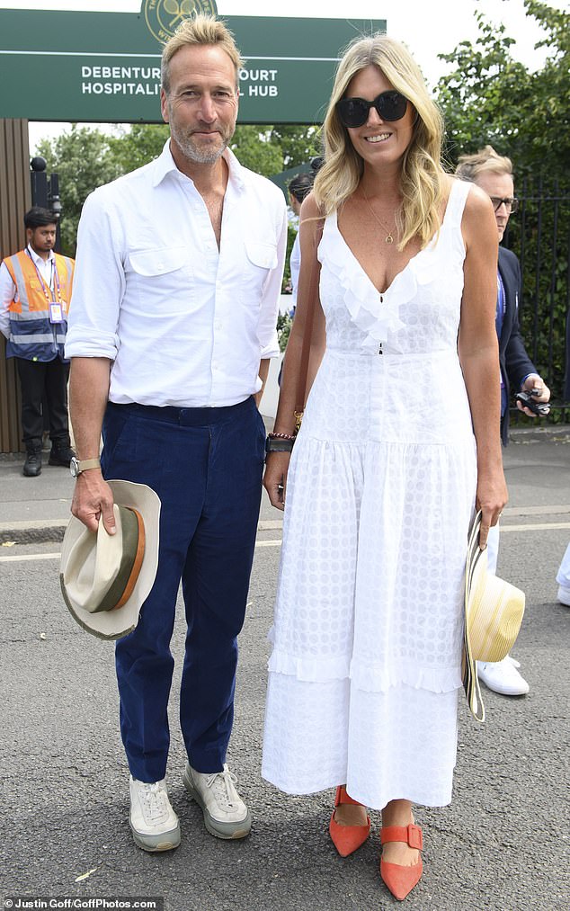 TV's Ben Fogle attended alongside stunning wife Marina
