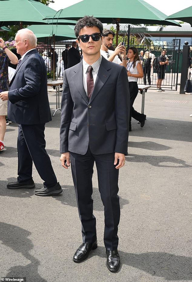 Jazz musician Jamie Cullum was also suited and booted for the occasion
