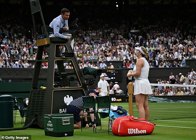 Anastasia Pavlyuchenkova couldn't believe the decision and made her feelings known