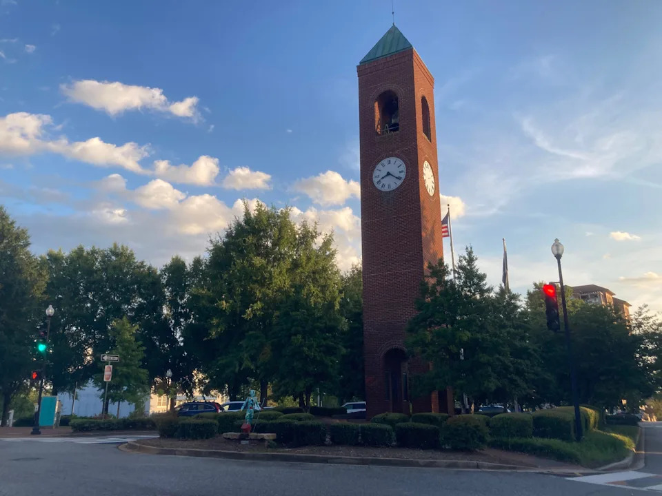 Development projects in downtown Spartanburg are likely to affect the small island of land where the historic clock tower stands. Spartanburg City Council members are weighing options for the clock tower's future.