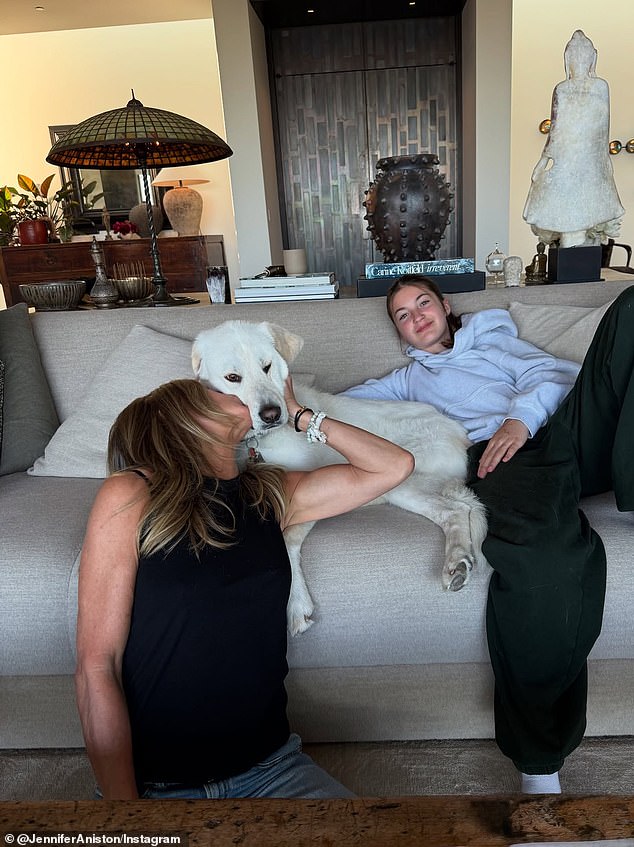 'Her home is so big that they had plenty of areas to explore like the main living room, the TV lounge area where she likes to play board games like Monopoly, the backyard, the swimming pool, the Zen garden, it's just wild how big it is,' said a source