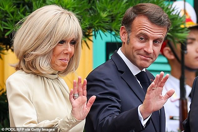 Sources have told MailOnline Ms Macron is 'absolutely devastated' by last week's Paris Appeal Court ruling