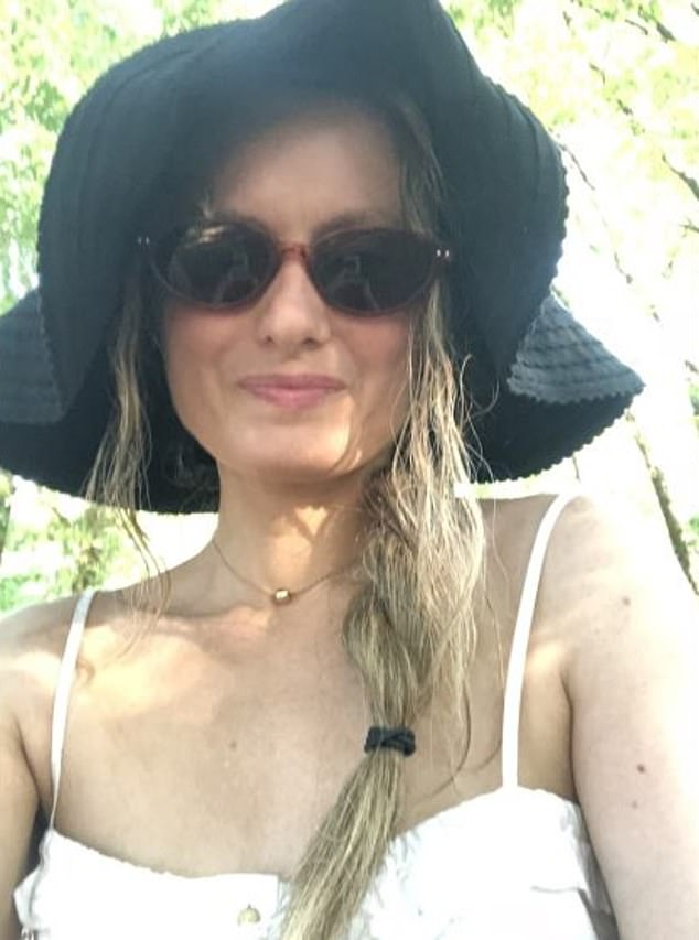 Ms Roy and Natacha Rey (pictured) had appeared on a four-hour YouTube video in December 2021 in which they claimed that Brigitte was in fact born as a baby boy
