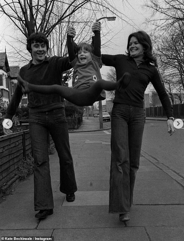 Tragically this wasn't the first time Judy was widowed after the shock death of her first husband actor Richard Beckinsale (pictured) in 1979, when Kate was just five-years-old