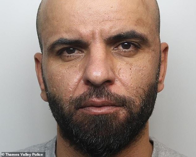 Khaliz Alshimery (above) was last year jailed for 12 years after being found guilty of rape, sexual assault by penetration and three counts of sexual assault