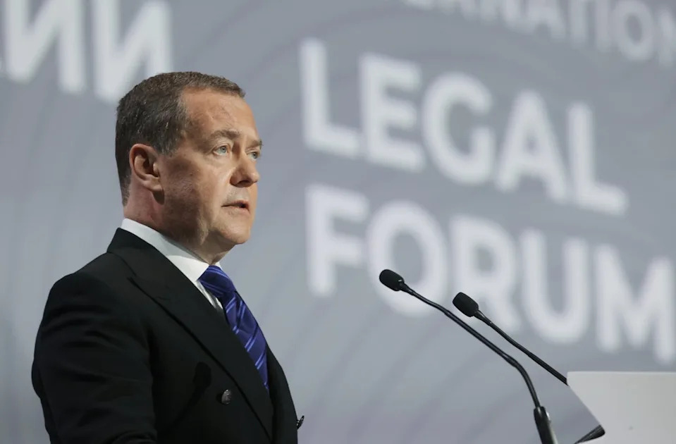 Former Russian President Dmitry Medvedev also took a shot at Republican Senator Lindsay Graham (Sputnik)