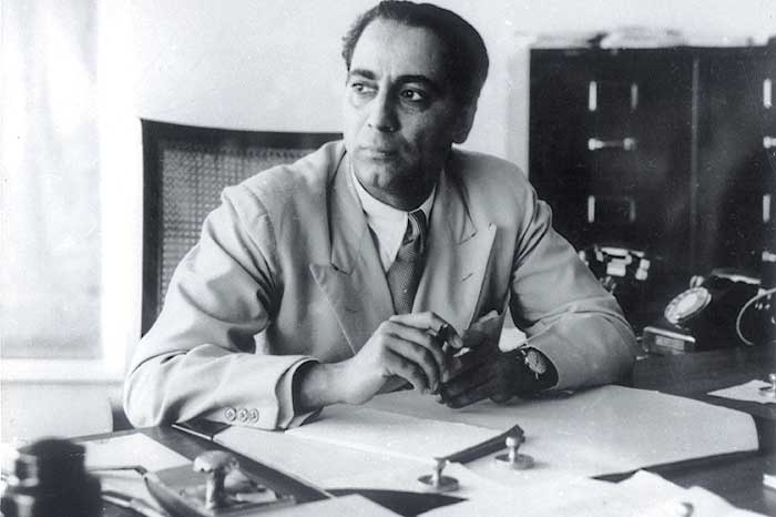 File photo of Homi Jehangir Bhabha. (Homi Bhabha Fellowships Council) File photo of Homi Jehangir Bhabha. (Homi Bhabha Fellowships Council)