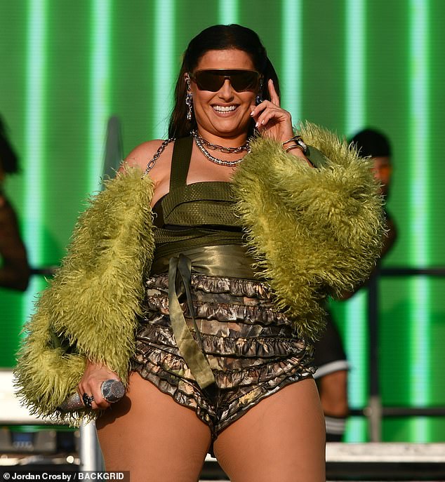 Nelly won praise from her followers when she posed in a bikini last year
