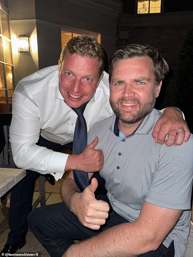 Since leaving the boardroom, he has become a social media star - recently shocking fans when it was revealed he'd built an unlikely friendship with JD Vance