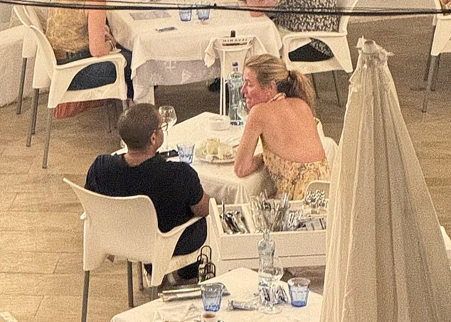 The mystery man joining her for dinner was hairdresser friend Ben Skervin, who documented his trip to Spain on his Instagram page which Cat commented on, writing: 'I love you'