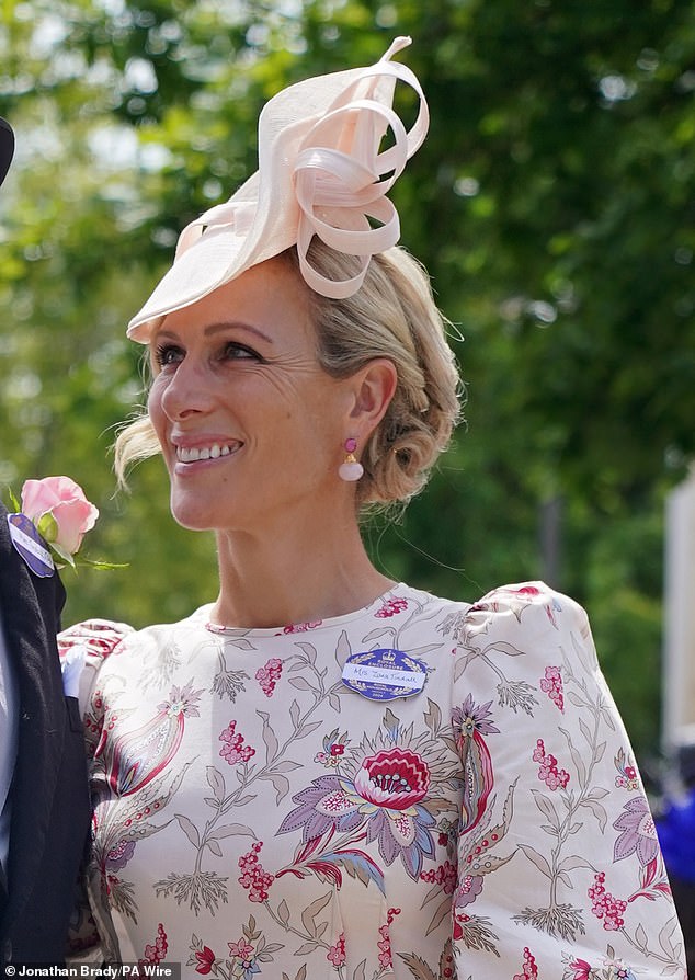 For Royal Ascot in 2024, Zara selected Laurence Coste's delicate Milly Rose earrings to complement her Anna Mason floral print dress