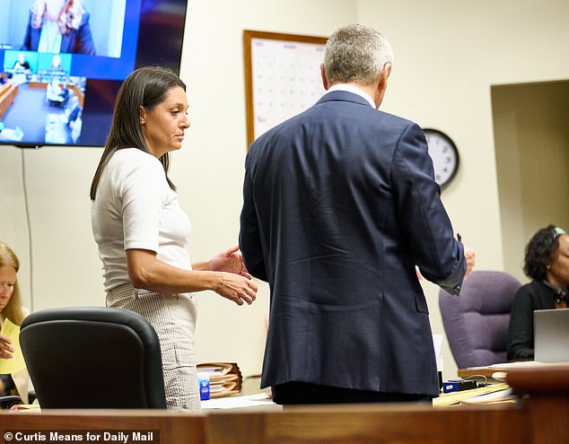 A source told the Daily Mail that DNA evidence shows Caron's baby daughter was fathered by the boy she's accused of abusing, who is now a 20 year-old student