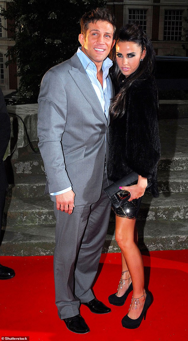 Admitting she was on the 'rebound' Katie started dating cage fighter Alex Reid, 50, a mere eight weeks after her split from Pete. Following a whirlwind romance the pair wed in Las Vegas in January 2010 and split a year later; pictured 2010