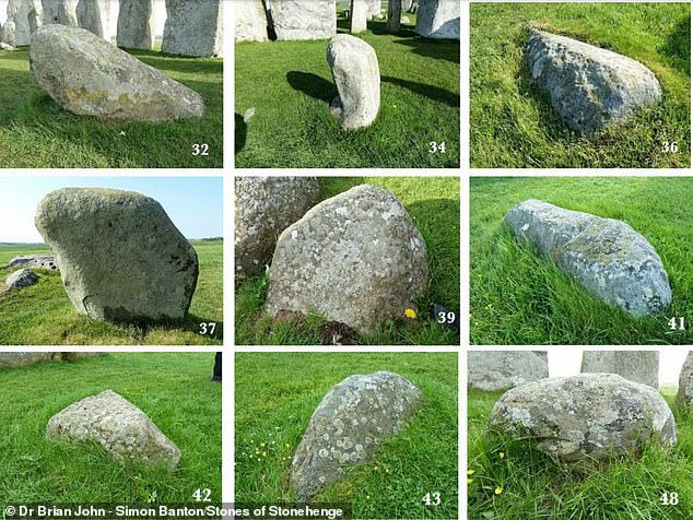 In addition to the tall Sarsen stones that make up Stonehenge's distinctive appearance, the site is also home to around 80 smaller 'bluestones' (pictured) which we know come from Wales