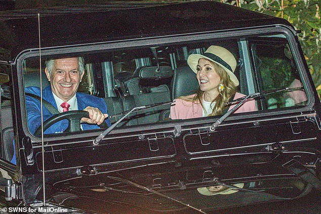 Simon McCoy (ex-newsreader) and his wife, Dynasty star Emma Samms