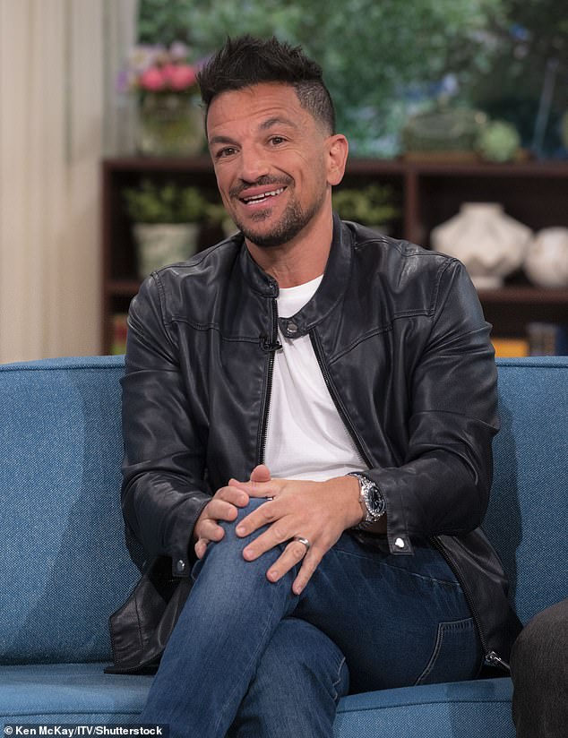 It came following a statement from her ex-husband Peter Andre who accused her of spreading 'baseless lies' about him in a bombshell admission last week