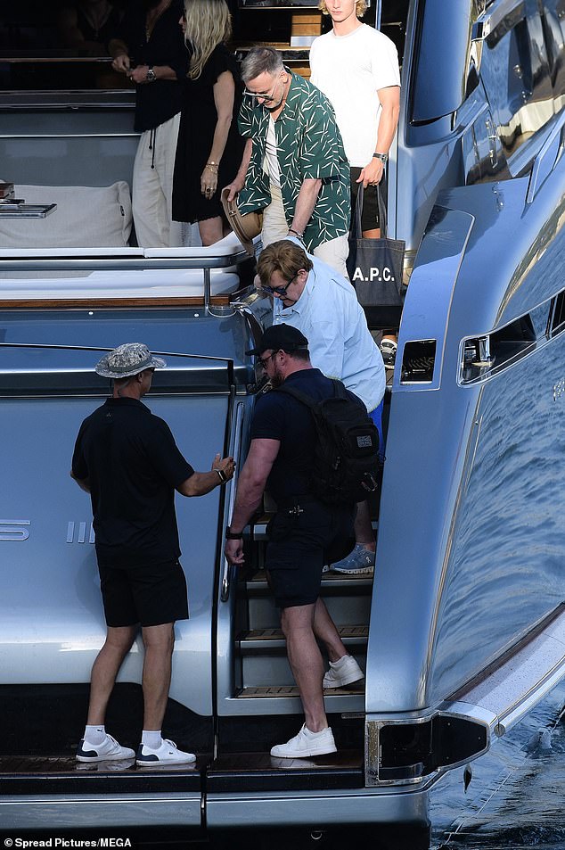 While Elton has been enjoying some well-deserved downtime on his yacht, the music legend recently poured cold water on rumours that he's planning a flashy ABBA-style hologram concert