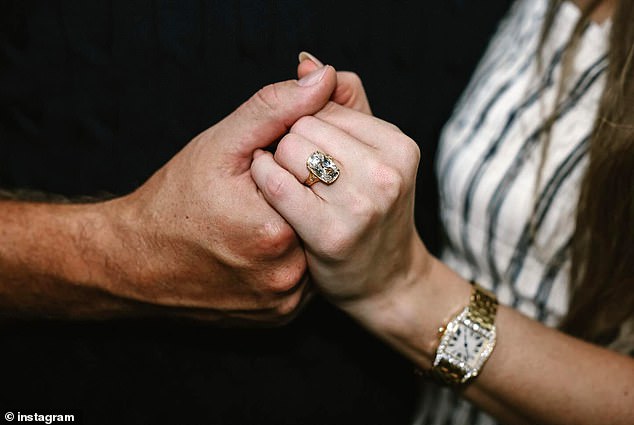 The singer's massive diamond ring was designed by Kindred Lubeck of Arifex Fine Jewellery and is estimated to cost up to $1 million.